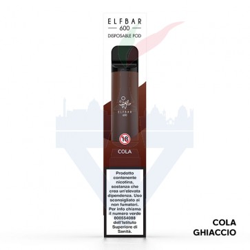 COLA Disposable - 600 Puff - Vape Pen Usa e Getta - Elf Bar