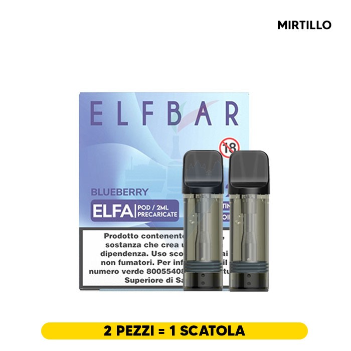 ELF BAR Blueberry 20mg/ml, Sigarette elettroniche