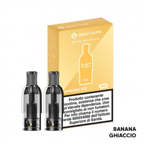 BANANA ICE 20mg - Pod Precaricata Wenax M1 - 2 Pezzi - Geek Vape