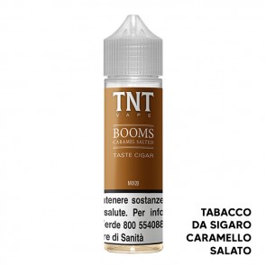 BOOMS CARAMEL SALTED - Mix Series 20ml - TNT Vape