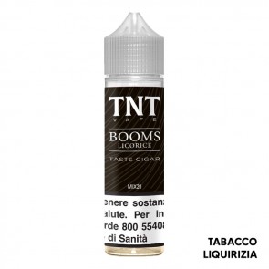 BOOMS LICORICE - Mix Series 20ml - TNT Vape CON TASSELLO