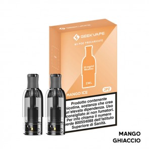 MANGO ICE 20mg - Pod Precaricata Wenax M1 - 2 Pezzi - Geek Vape