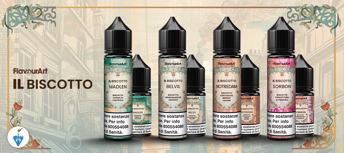 Biscotti Flavourart - Vapeitalia